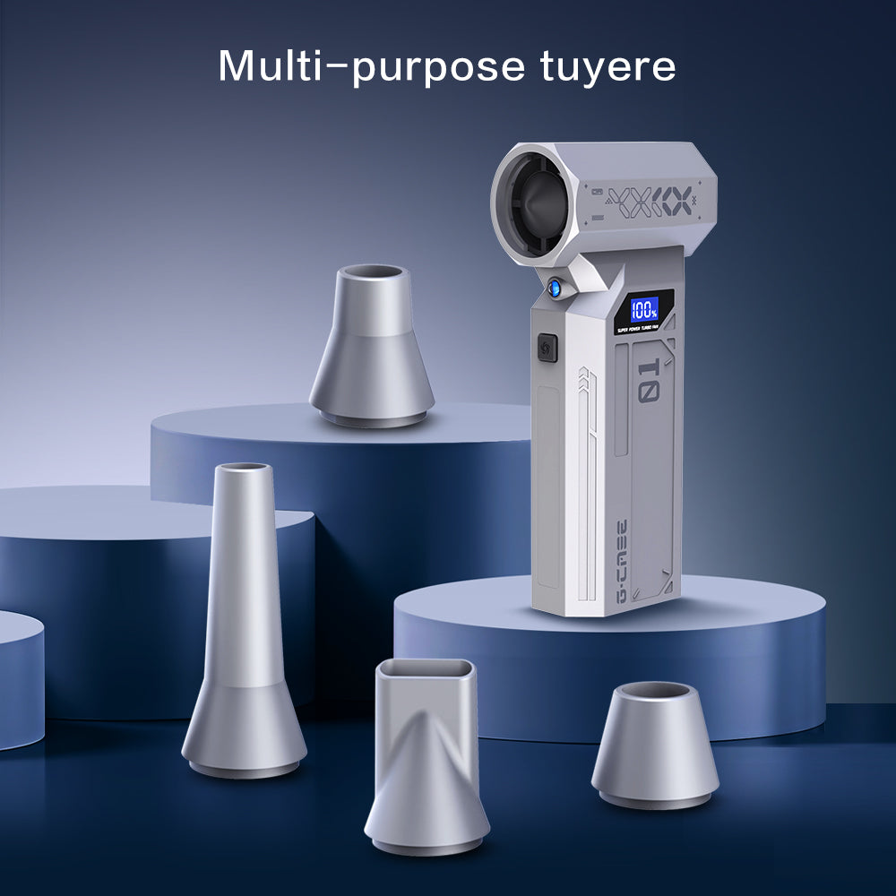 High Pressure Crossgun Blower with USB Charge Mini Soplador Air Turbo Jet Fan and Dust Removal Air Blower