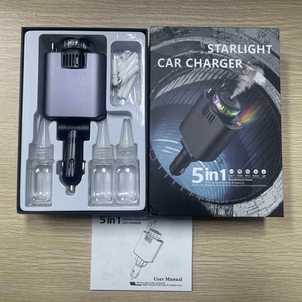 Car mobile Charger 5 in 1