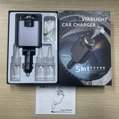 Car mobile Charger 5 in 1
