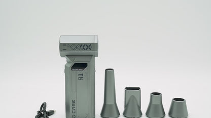 High Pressure Crossgun Blower with USB Charge Mini Soplador Air Turbo Jet Fan and Dust Removal Air Blower